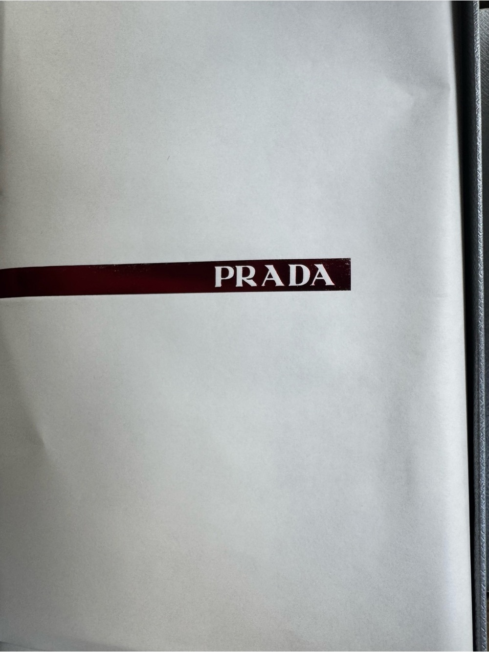 Mens Prada shoes with patent leather accents